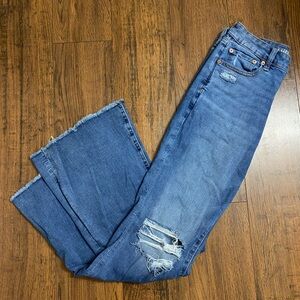 American Eagle Super High Rise Flare Jeans